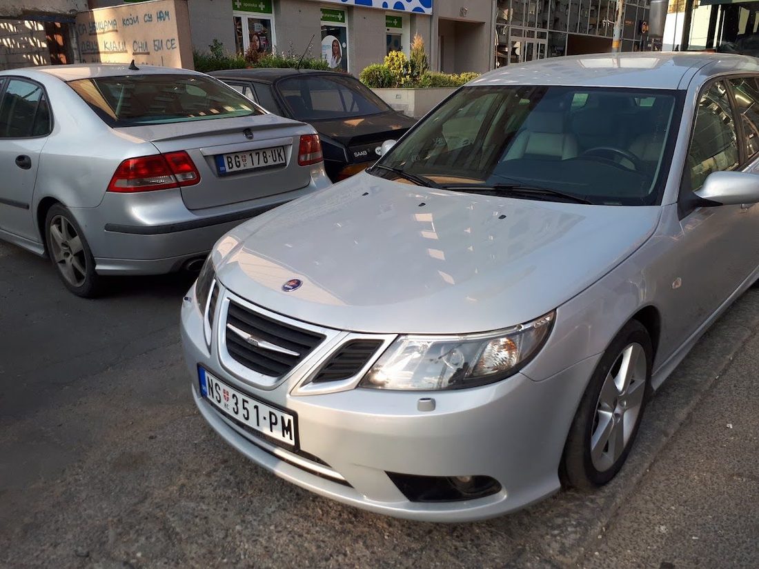 Saab 9-3 ispred servisa